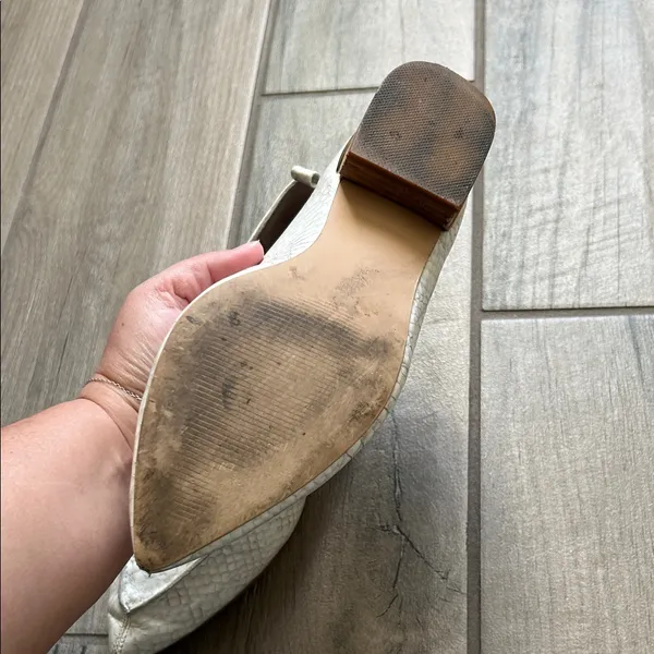 Steve Madden Textured Cream Flats - Image 11