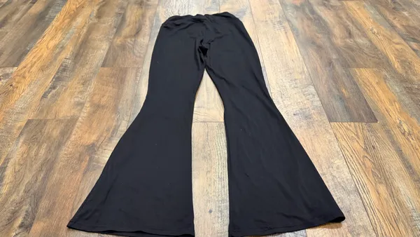Umsifey Women's Black Flare Yoga Pants, Soft High Waisted Casual Bootcut Legging - Image 7