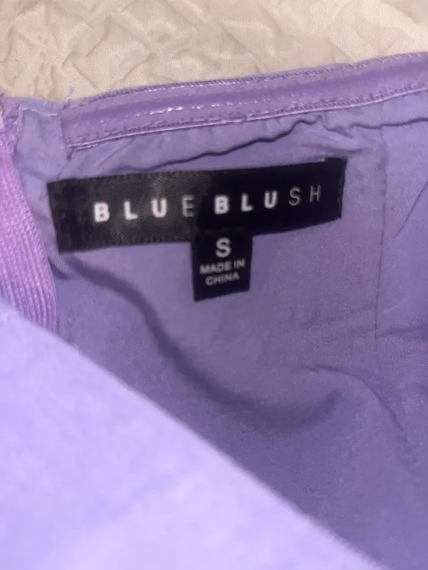 Hazel and Olive Purple Mini Dress - Image 4