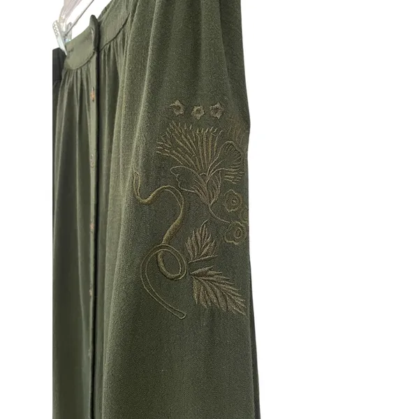 Disturbia Foliate Embroidered Midaxi Skirt Size 12 - Image 3