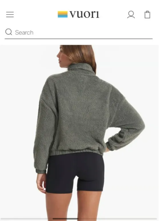 Vuori Sherpa Jacket size XS - Image 4