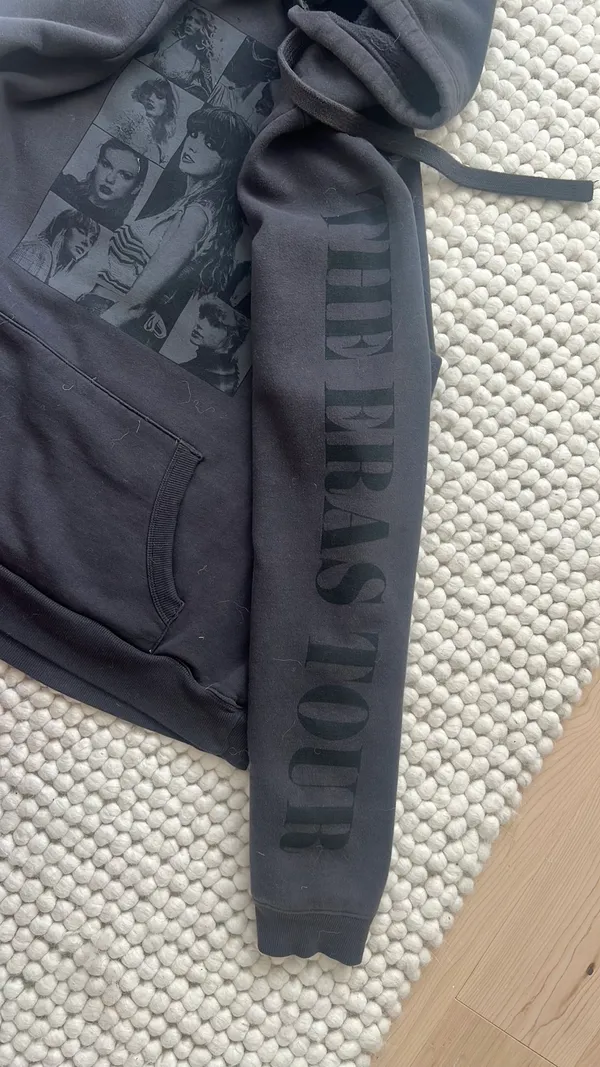 Taylor Swift Eras Tour Hoodie Black - Image 4