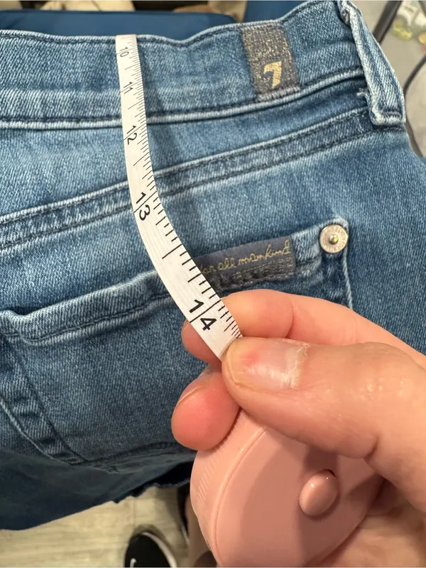 7 For All Mankind Jean Shorts - Image 9