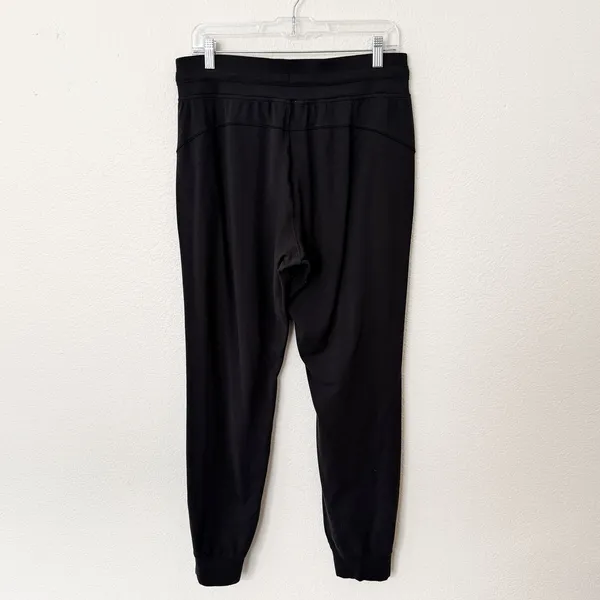 [Lululemon] Black On Track Jogger Pants Full Length High Rise Comfortable Sz 10 - Image 3