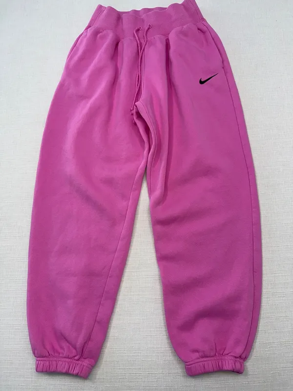Nike Pink Swoosh Jogger Sweatpants - Image 3