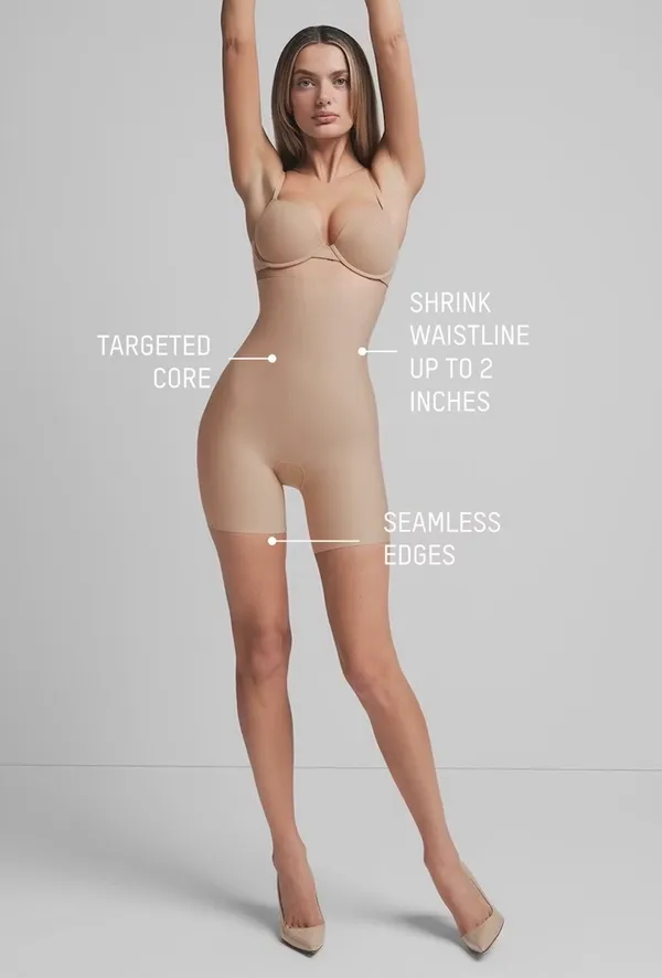 Skims Body Core Sculpt High-Waisted Short - Image 2