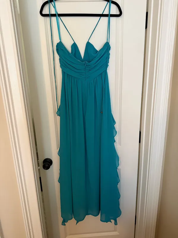Selfie Leslie blue maxi dress - Image 4