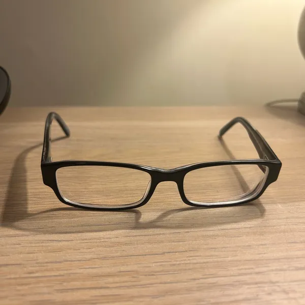 Ray-Ban Black Glasses frames and black Ray Ban Case - Image 3