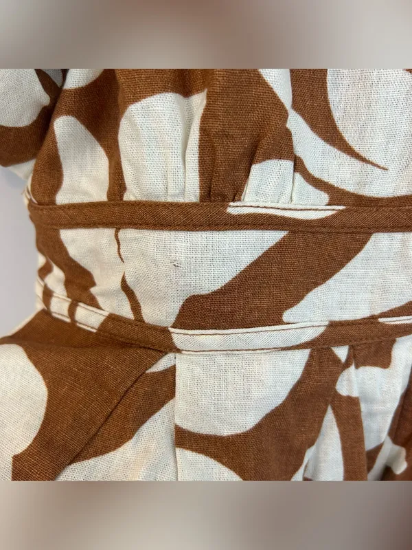 House of Harlow Puff Sleeve Linen Blend - Image 13