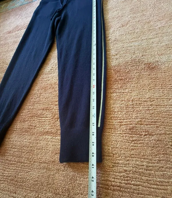 RLX Ralph Lauren Washable Cashmere Jogger Pants M Navy NWT MSRP $368 - Image 2