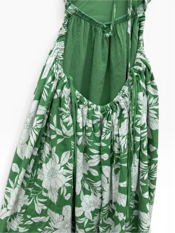 American Eagle Sunset Smocked Sundress - Image 9