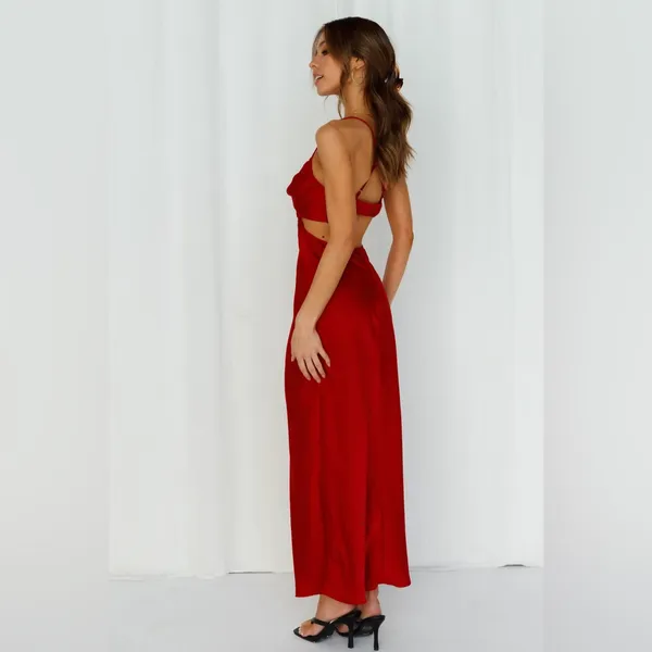 Hello Molly Angels In America Midi Dress in Wine Size 2 New with tag - Image 4