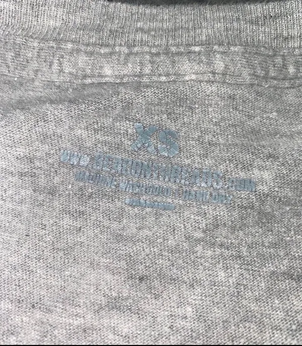 Faith Tshirt Gray Size XS - Image 4