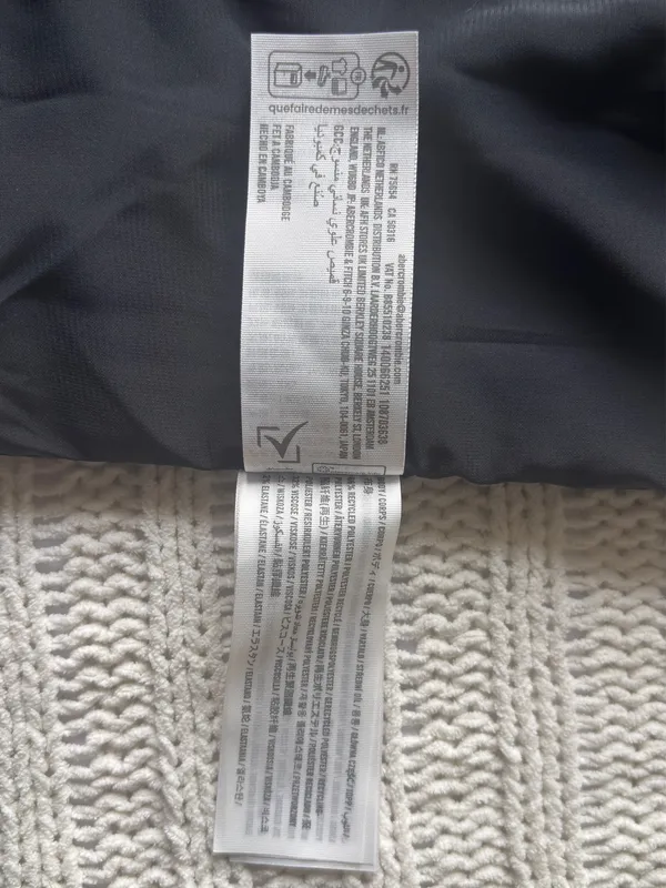 NWOT Abercrombie Black Strapless Corset style Top XXS - Image 6