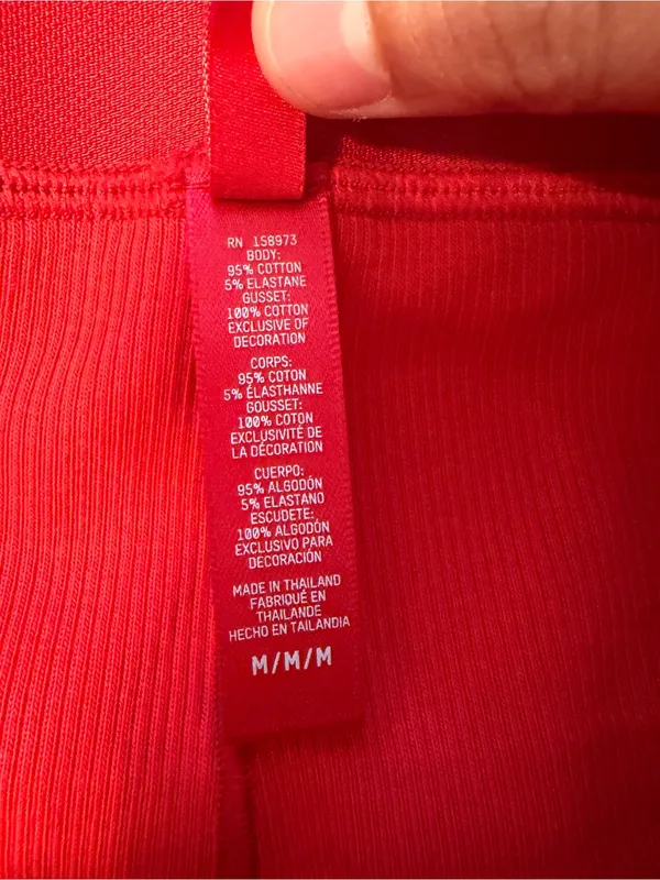 SKIMS women Red Stretch Boxer - Image 4