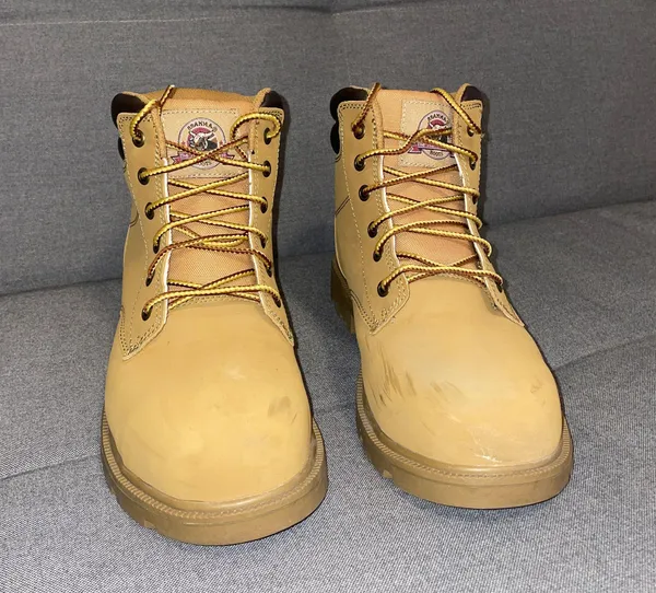 Steel Toe Boots Size 10 - Image 2