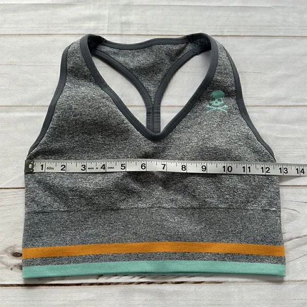 Soul by Soulcycle Seamless Split Racerback Woman's Crop Top Sports Bra Size M - Image 5