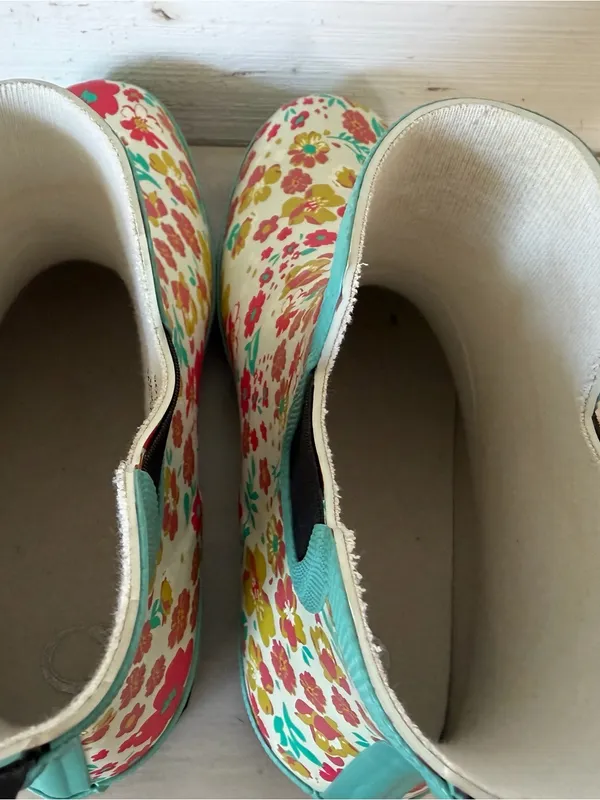 Journee Tekoa Floral Garden/Rain Boots Women’s Size 10 Multicolor NEW - Image 5