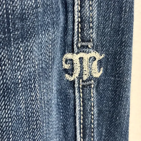 Miss Me Women Dark Wash Bootcut Jeans JP4818 Size 31 Stretch Denim - Image 2