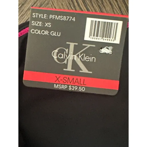 Calvin Klein Women's XS Biker Shorts Abstract Pattern 9" Inseam MSRP $39.50 - Image 6