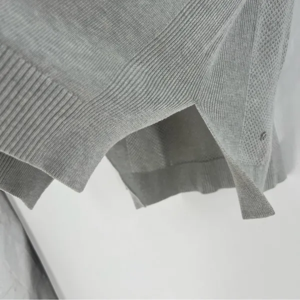Lululemon Well‎ Being Sweater Heathered Vapor Dolman Sleeve Perforated Back - Image 8