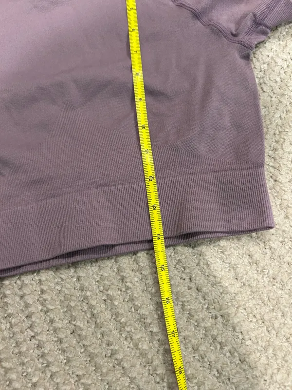 Athletic cropped tee Purple - Image 7