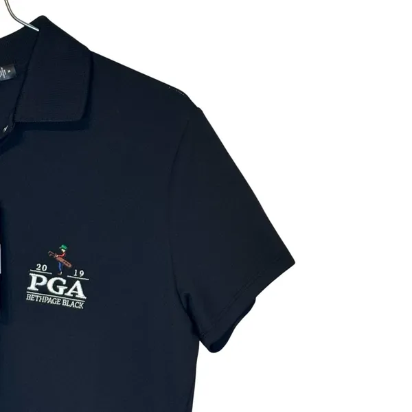 RLX Golf Womens Top Polo 2019 Bethpage Black Short Sleeve Stretch Medium NWT - Image 3