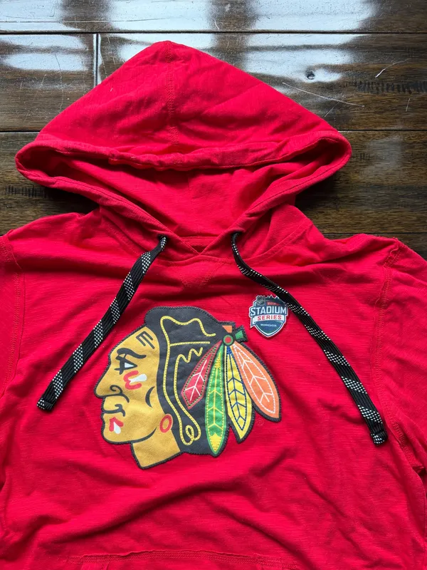Chicago Blackhawks Red Hoodie - Image 2