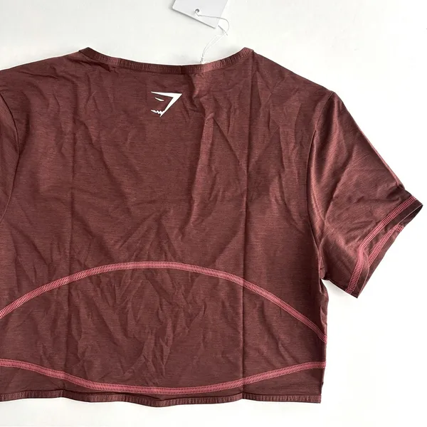 Gymshark L Stitch Feature Crop Top - Image 3