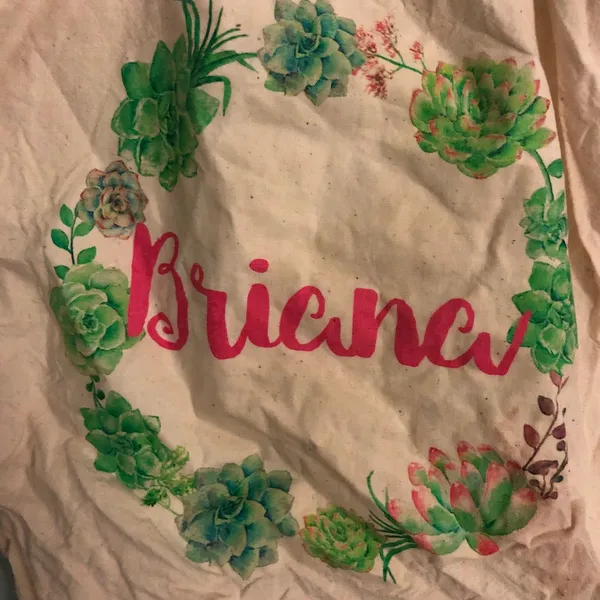 Briana tote bag Tan - Image 2