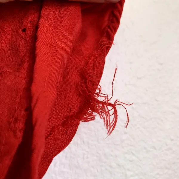 5/$25 Maurices‎ Ruffle Blouse in Red - Image 6
