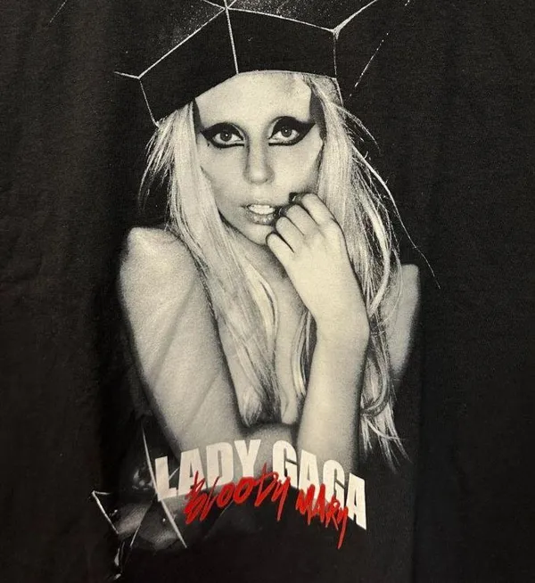 Lady Gaga Bloody Mary Pop Star Tshirt size 2x - Image 2