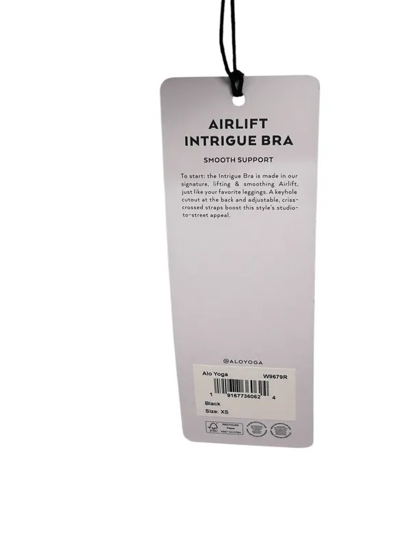 Airlift Intrigue Sports alo Bra Black XS NWT Authentic - Image 7