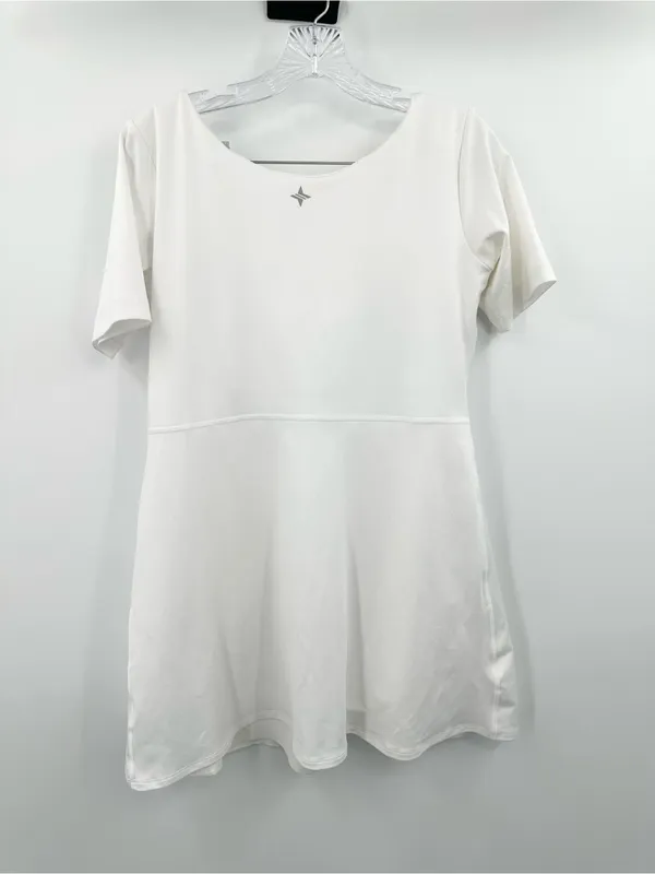 Tuckernuck TNUCK SPORT White Step Rosemary Sport Dress Size Large - Image 3