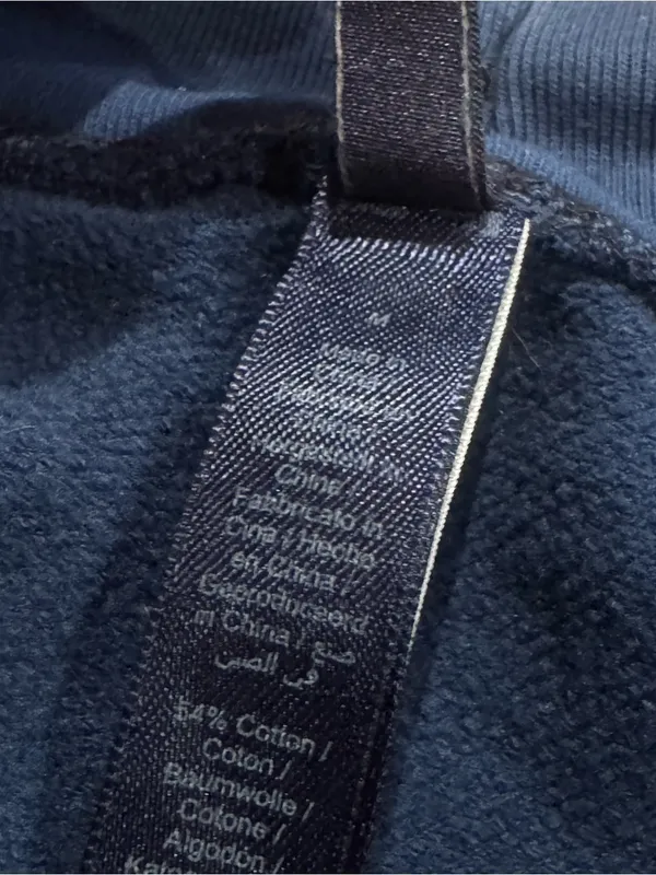 Skims Cotton Fleece Classic Jogger Navy Blue Women’s Medium - Image 4