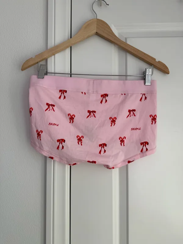 NWT Skims Boyfriend Long Sleeve T-Shirt and Short Boxer Set - Image 9