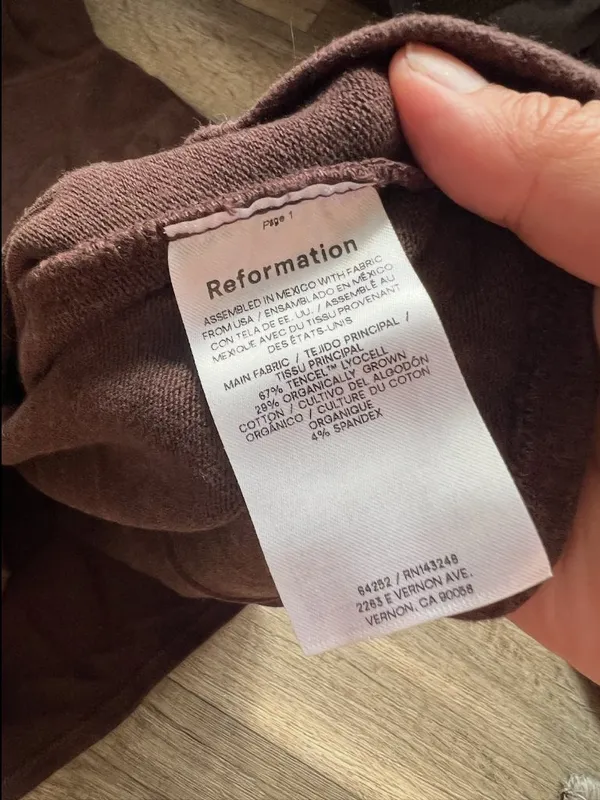 Reformation brown turtleneck sweater top small - Image 9