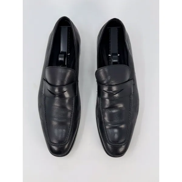 To Boot New York Francis Mens Dress Shoes Black Leather Penny Loafer US 10.5 - Image 2