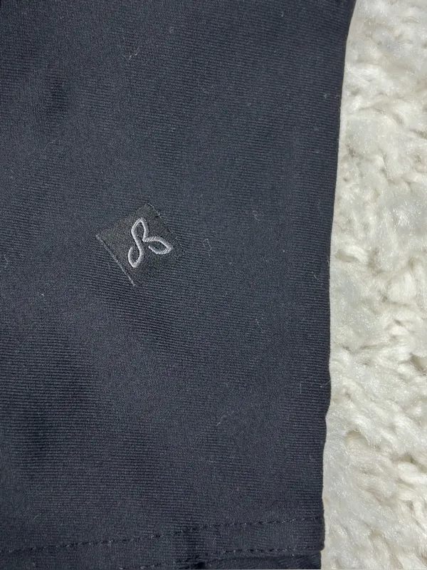 prAna Women’s Black Stretch Pants Size Small Pull On Wide Waistband - Image 5