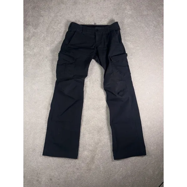 Under Armour Storm Pants Women's 6 Navy Ripstop Cargo Tactical Patrol Utility * - Image 2