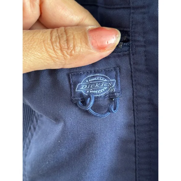 Dickies Scrub Pants XS Navy Blue Dynamix Jogger Cargo Elastic Waist DK155 - Image 4