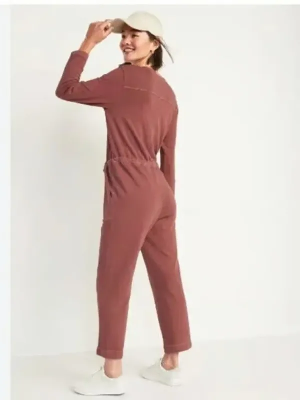 Rose Terry Cloth Jumpsuit - Image 3