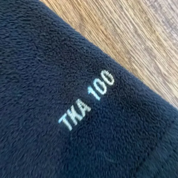 The North Face TKA100 black quarter zip fleece M - Image 8