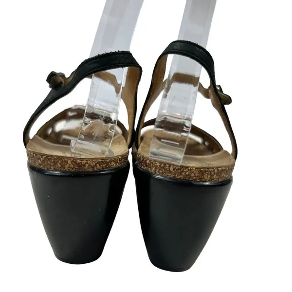 Dansko Coquette Laser Cut Floral Leather Sandals - Image 7