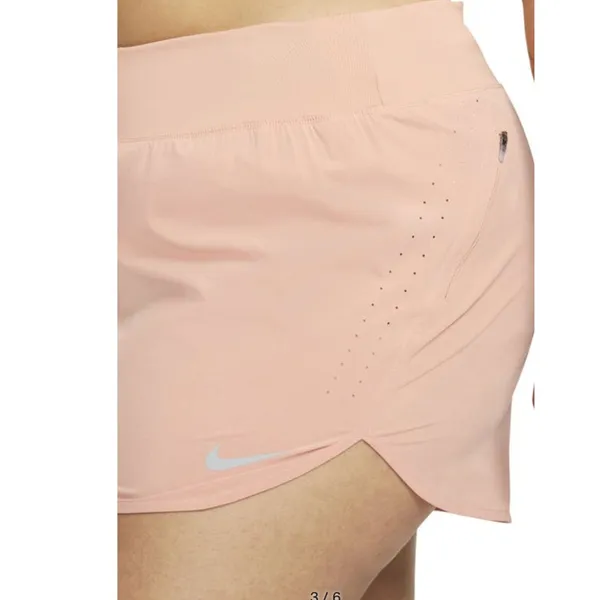 NWT NIKE Women's Eclipse Running Shorts (plus Size) In Orange 3X - Image 4