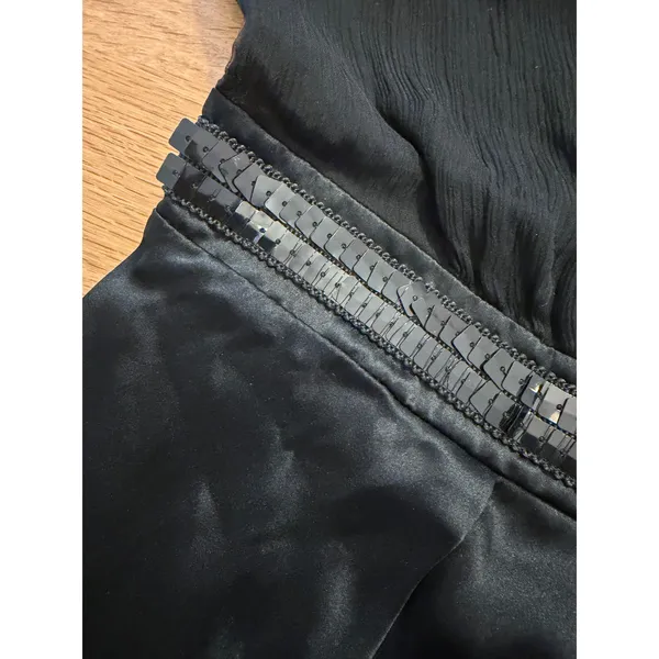 NWT Intimissimi Silk Sleeveless Babydoll Top in Black Women's Medium - Image 7