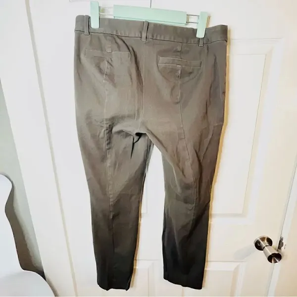 J.Crew Mercantile Skinny Ankle Pants Taupe Grey 10R - Image 4