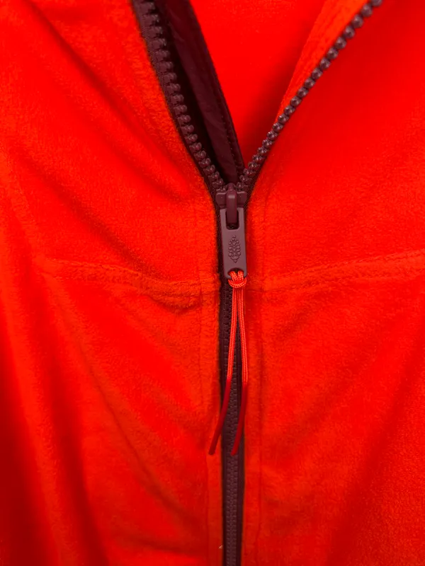 Free People Movement Oversized Colorblock Climber Red Poppy Combo Jacket - Image 6