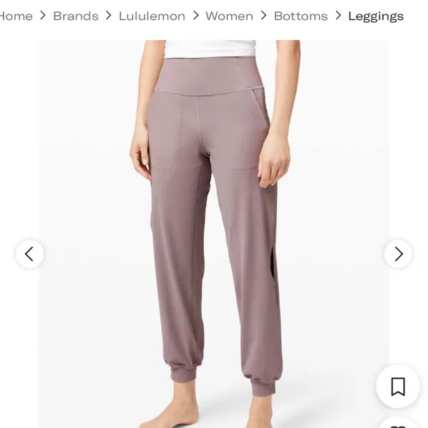 lululemon athletica Lavender Joggers - Image 6