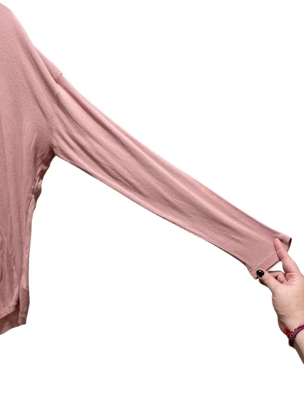 Athleta Cloud Light Scoop Neck Top Pink Size L Athletic Workout Gym Athleisure - Image 10